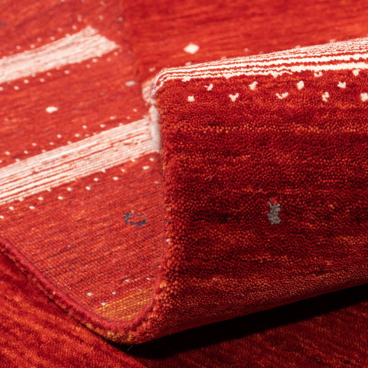 Gabbeh Rug - Loribaft Perser - 303 x 207 cm - red