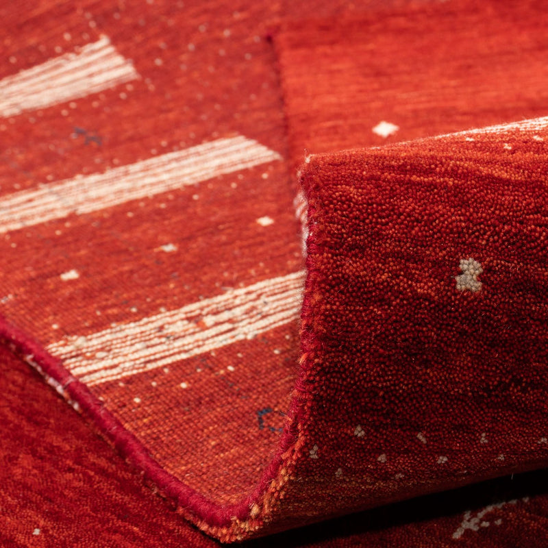 Gabbeh Rug - Loribaft Perser square  - 256 x 249 cm - red