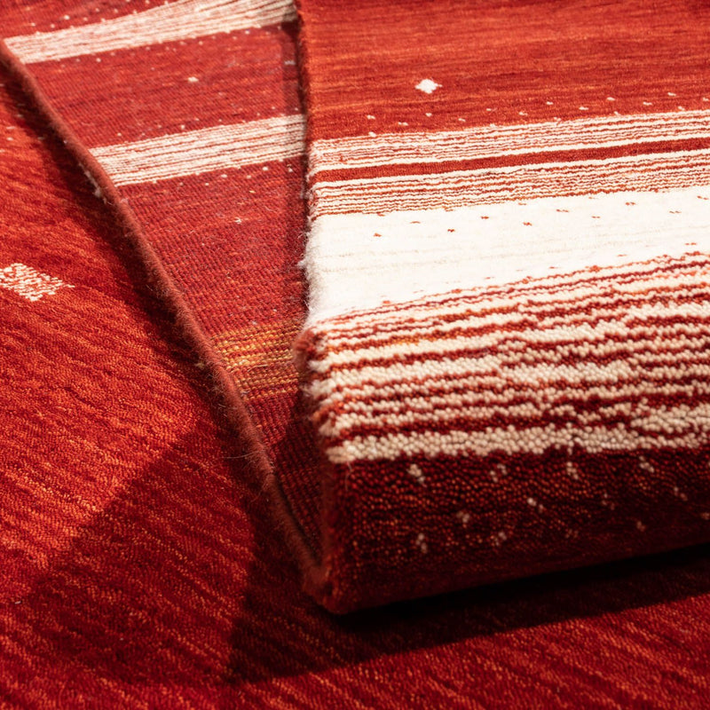 Gabbeh Rug - Loribaft Perser - 346 x 255 cm - red