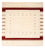 Gabbeh Rug - Loribaft Perser square  - 255 x 255 cm - beige