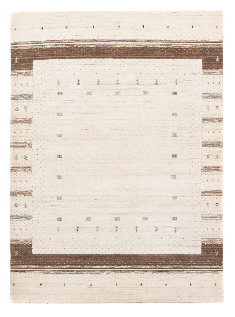 Gabbeh Rug - Loribaft Perser - 200 x 145 cm - beige