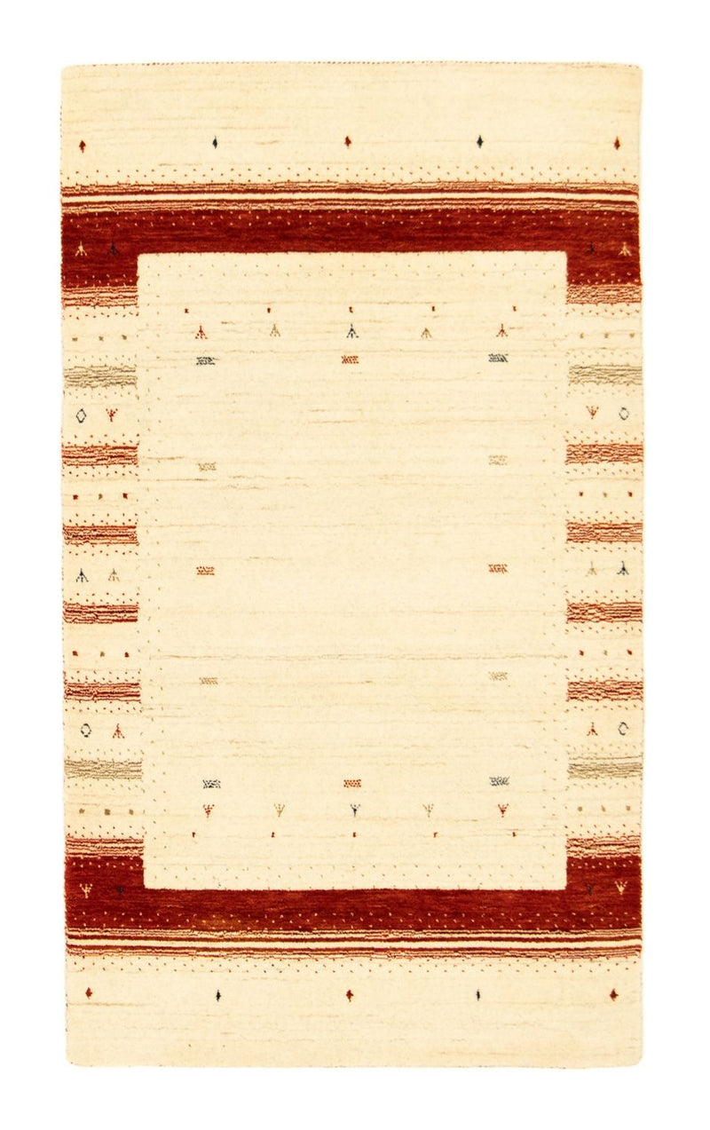 Gabbeh Rug - Loribaft Perser - 160 x 91 cm - beige