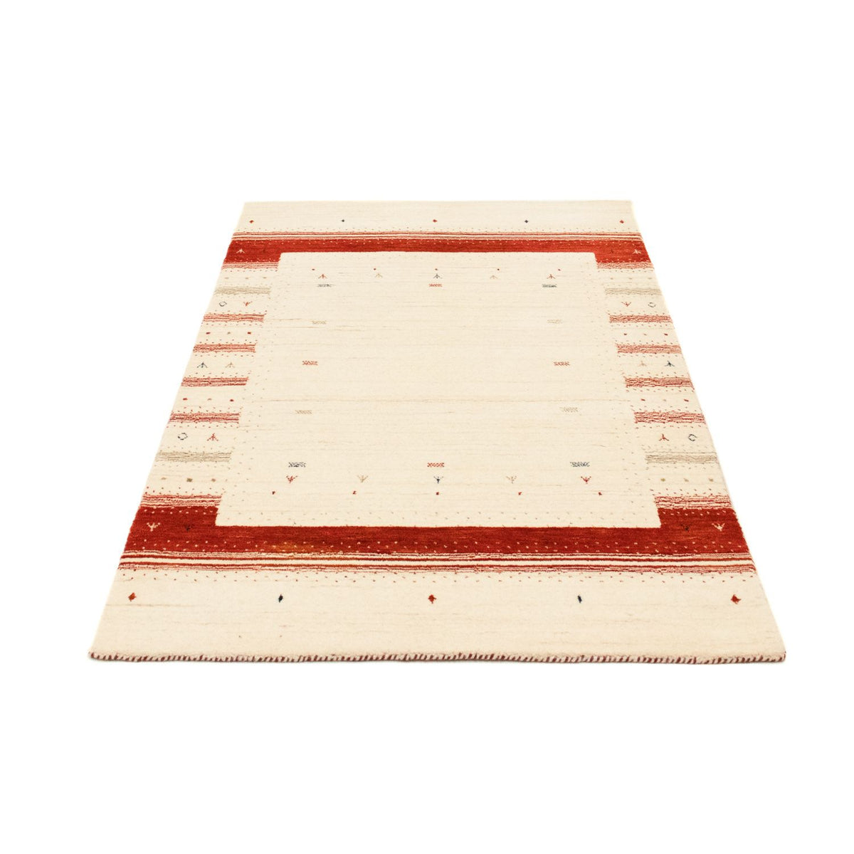 Gabbeh Rug - Loribaft Perser - 160 x 91 cm - beige
