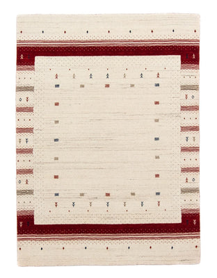 Gabbeh Rug - Loribaft Perser - 198 x 143 cm - beige