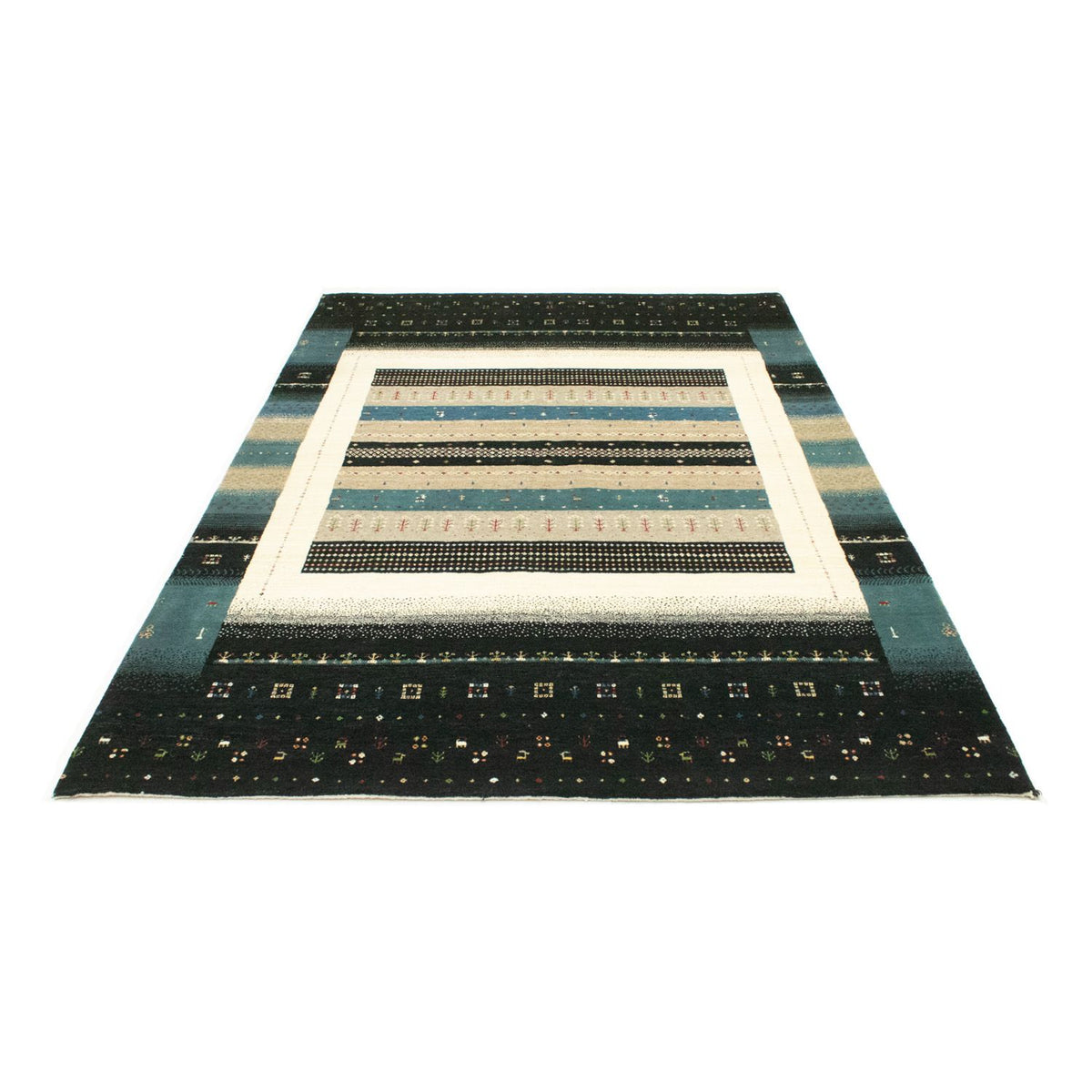 Gabbeh Rug - Loribaft Perser - 246 x 169 cm - multicolored