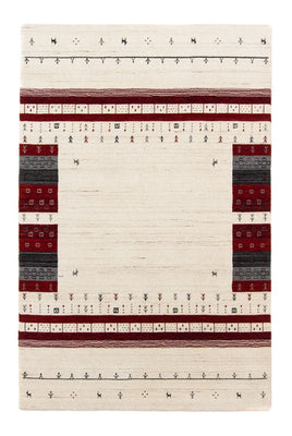 Gabbeh Rug - Loribaft Perser - 200 x 138 cm - beige