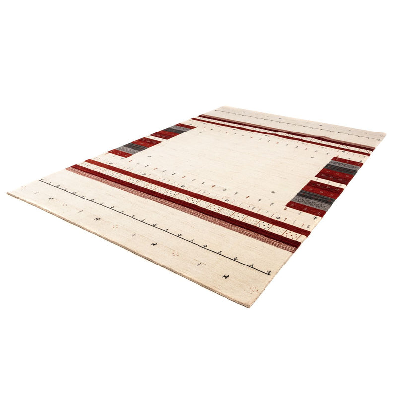 Gabbeh Rug - Loribaft Perser - 298 x 200 cm - beige