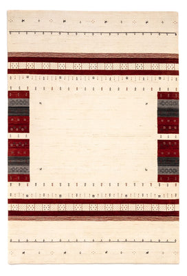 Gabbeh Rug - Loribaft Perser - 298 x 201 cm - beige