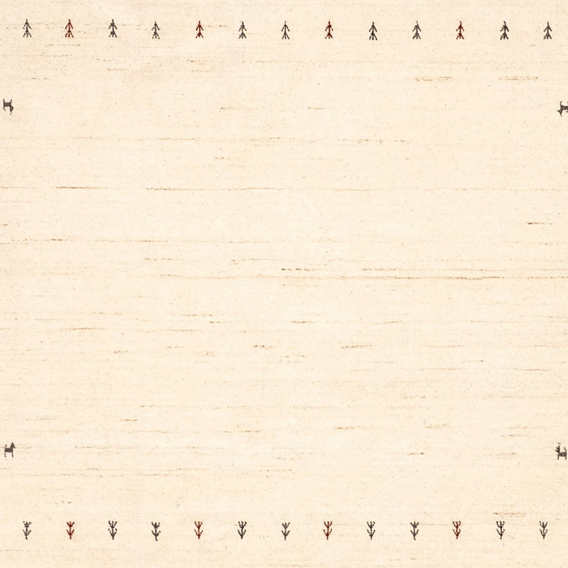 Gabbeh Rug - Loribaft Perser - 298 x 201 cm - beige