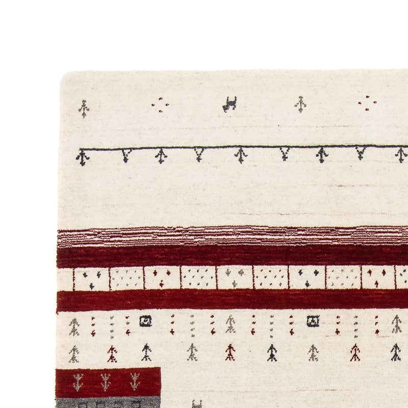 Gabbeh Rug - Loribaft Perser - 200 x 143 cm - beige