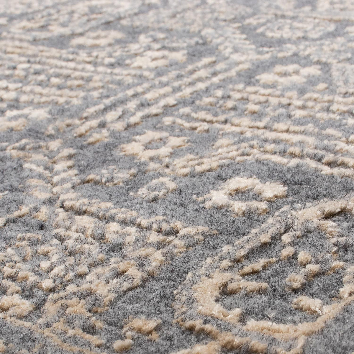 Designer Rug - 242 x 162 cm - grey