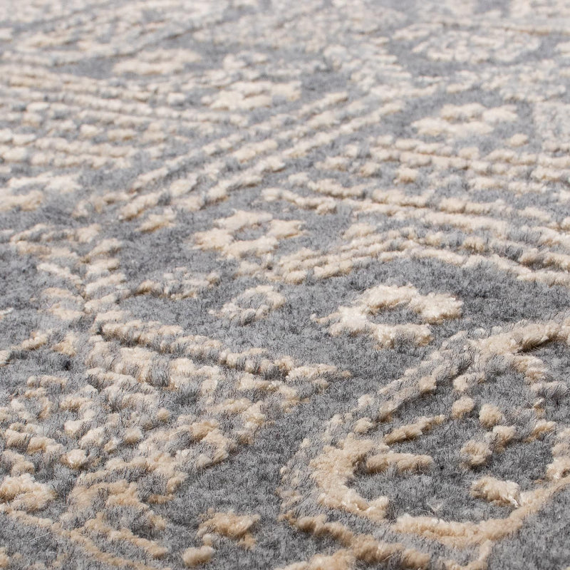 Designer Rug - 242 x 162 cm - grey