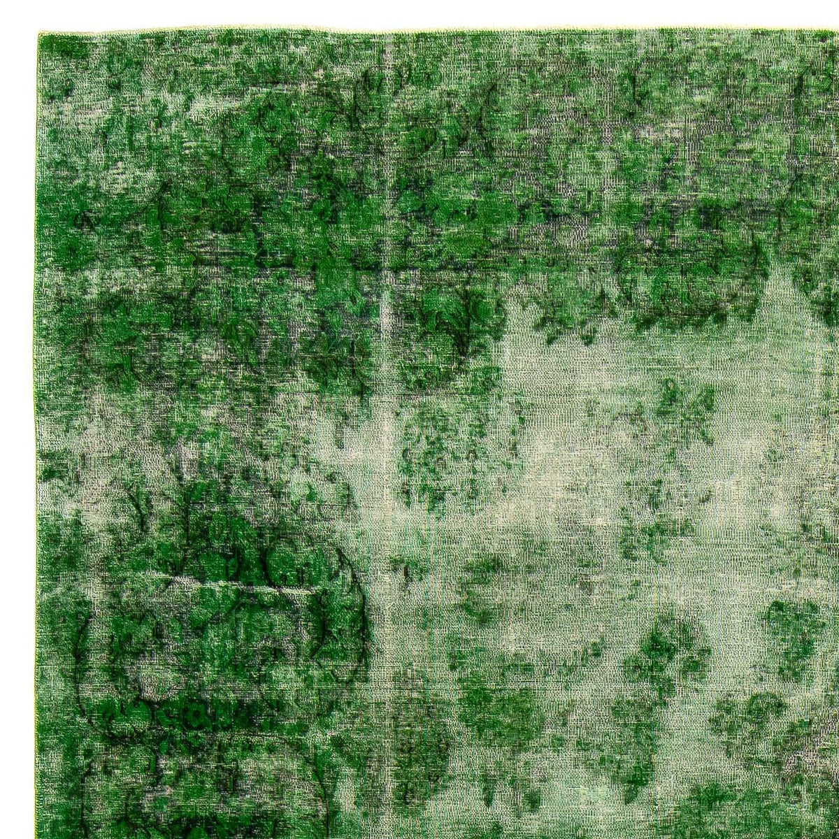 Vintage Rug - 392 x 294 cm - green