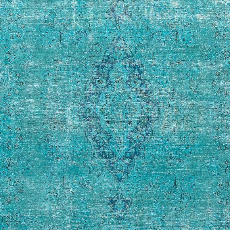 Vintage Rug - 395 x 295 cm - blue