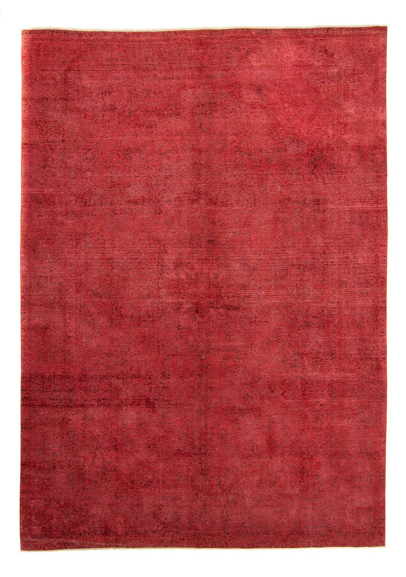 Vintage Rug - 370 x 288 cm - dark red