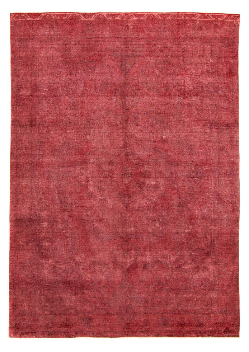 Designer Rug - 210 x 156 cm - dark red