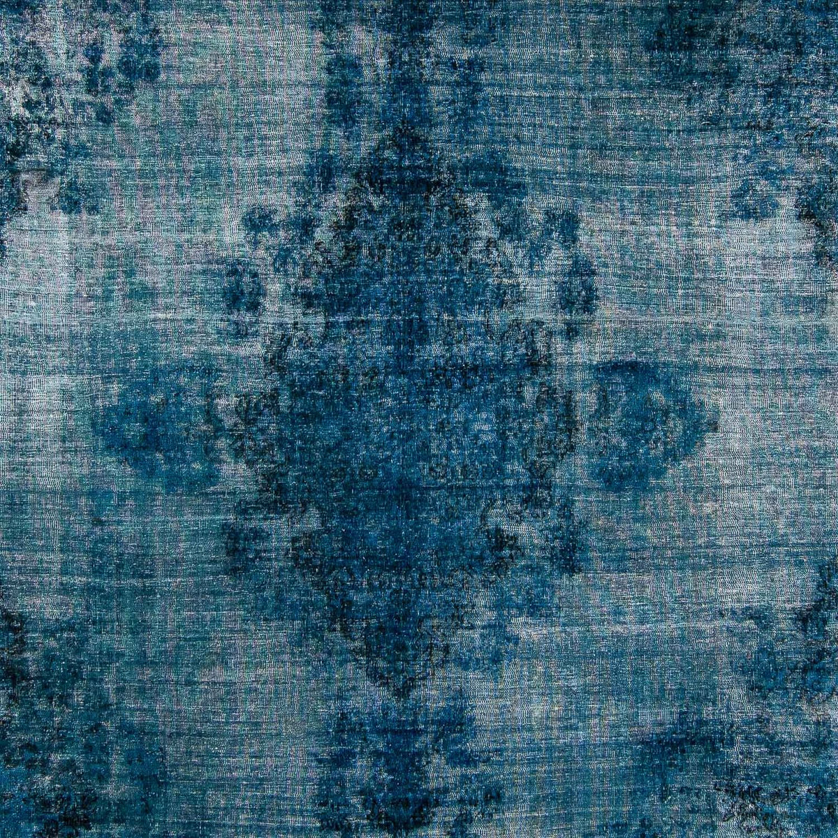 Vintage Rug - 378 x 295 cm - dark blue