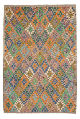 Kelim Rug - Splash - 290 x 202 cm - multicolored