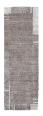 Runner Nepal Rug - 250 x 80 cm - grey