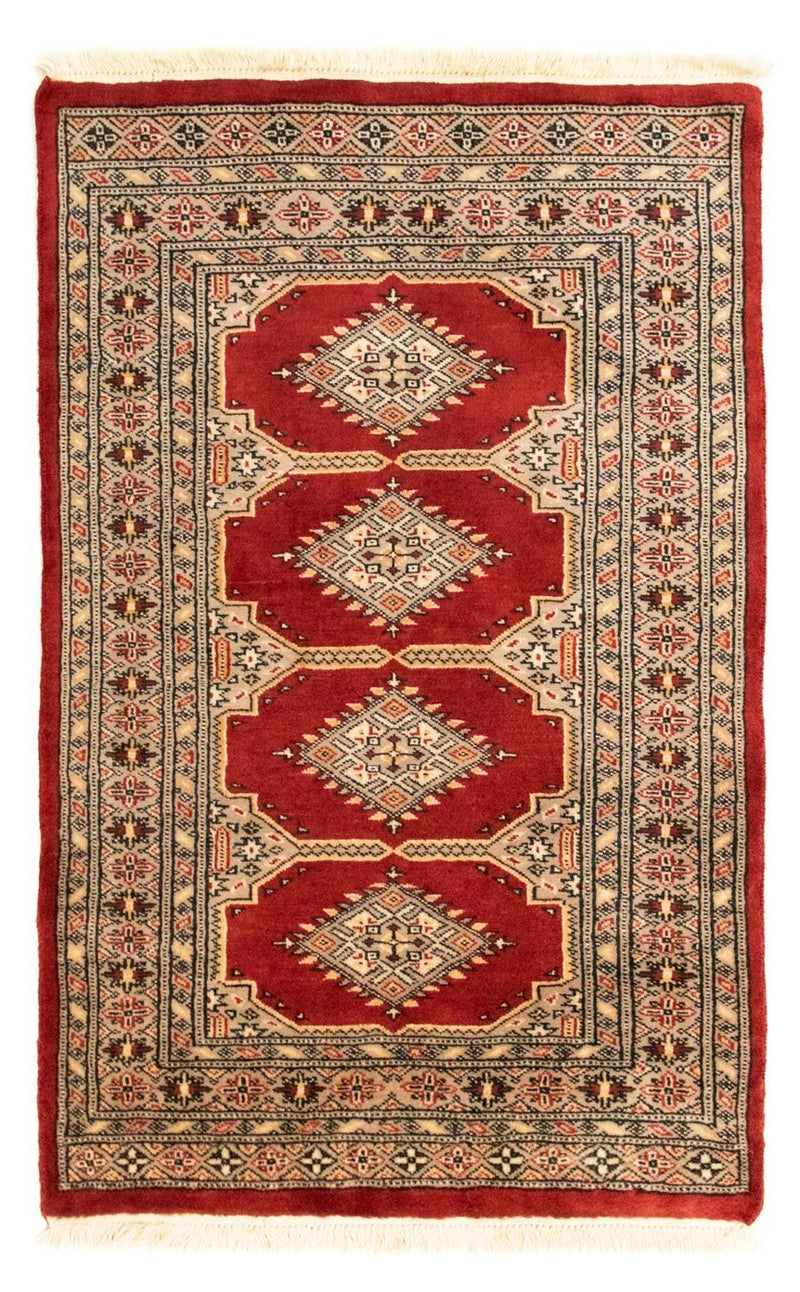 Afghan Rug - Bukhara - 123 x 78 cm - red