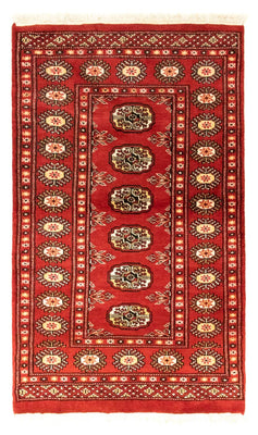 Afghan Rug - Bukhara - 132 x 78 cm - red