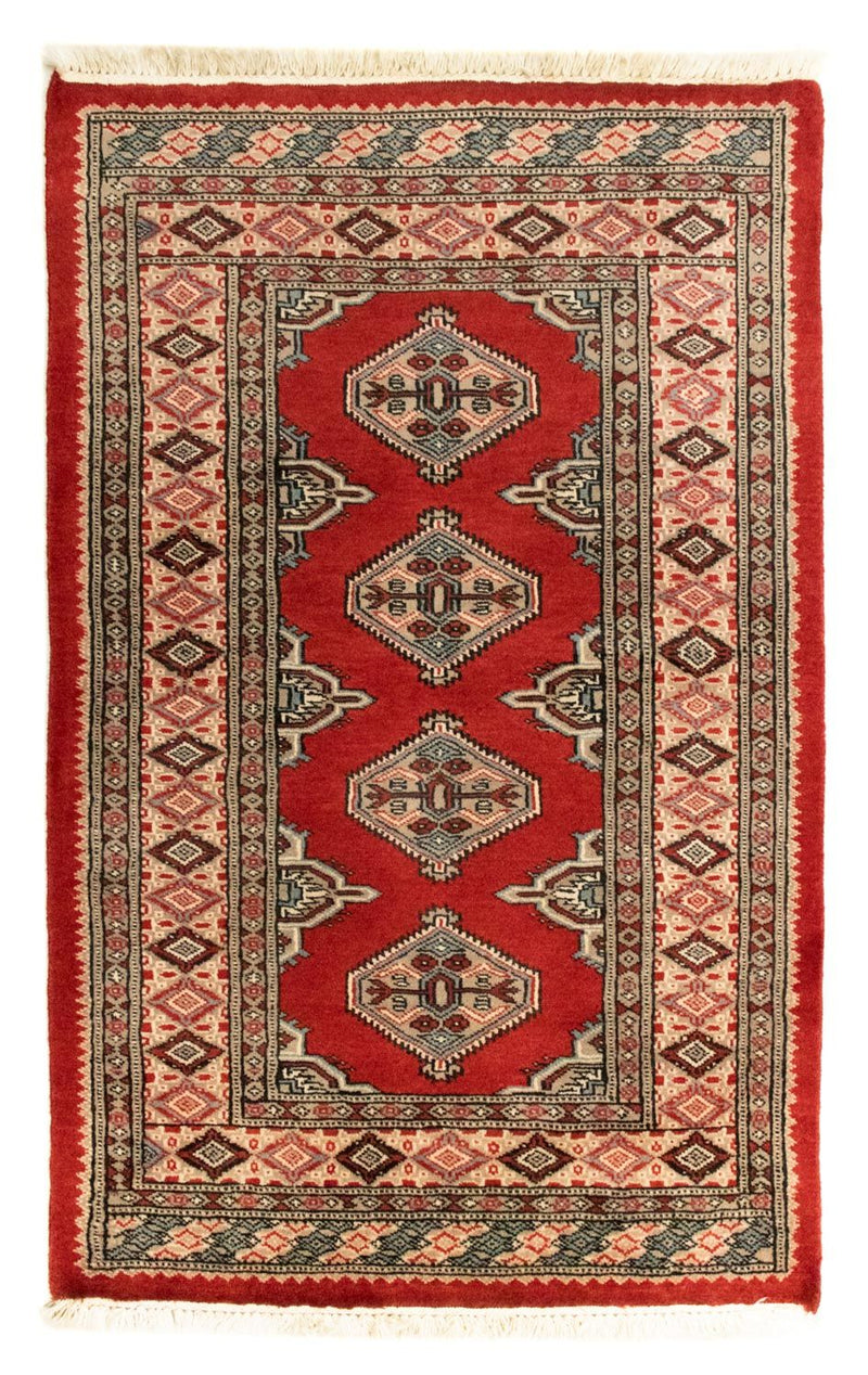 Afghan Rug - Bukhara - 121 x 80 cm - red