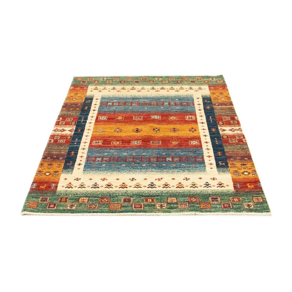 Perser Rug - Nomadic - 149 x 104 cm - multicolored