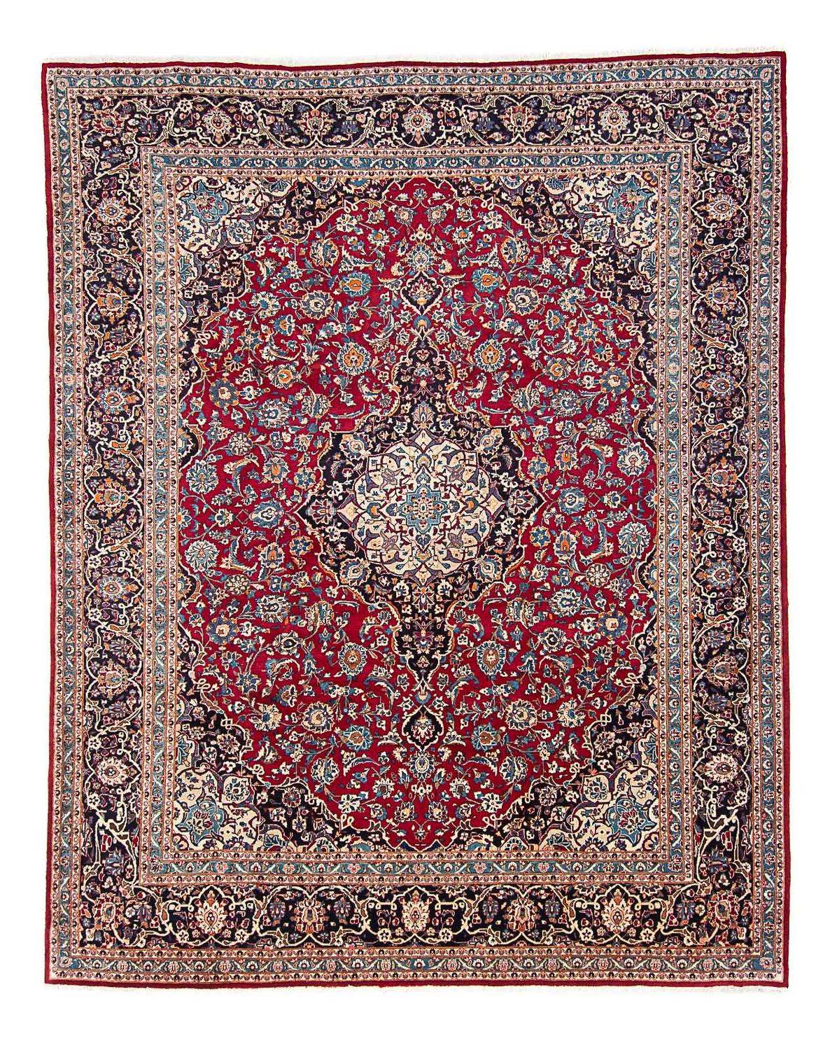 Perser Rug - Keshan - 375 x 291 cm - red