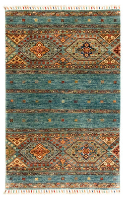 Ziegler Rug - Modern - 126 x 82 cm - turquoise