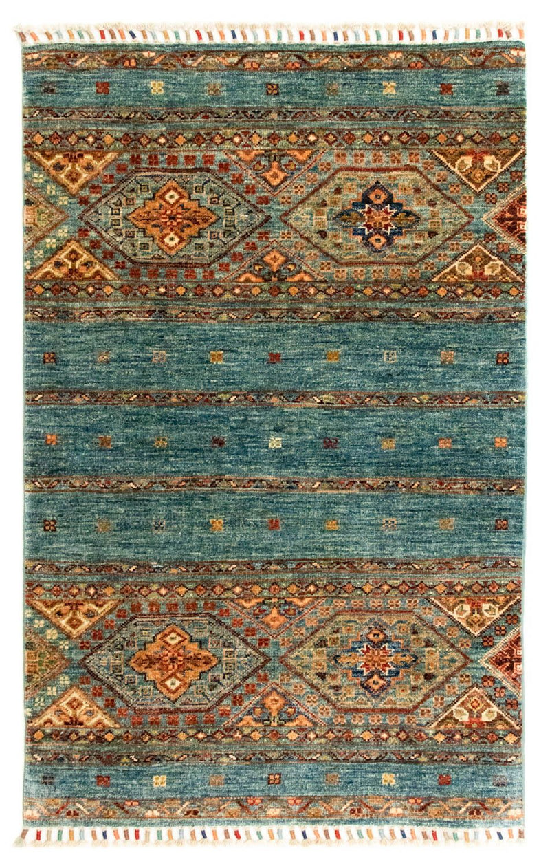 Ziegler Rug - Modern - 126 x 82 cm - turquoise
