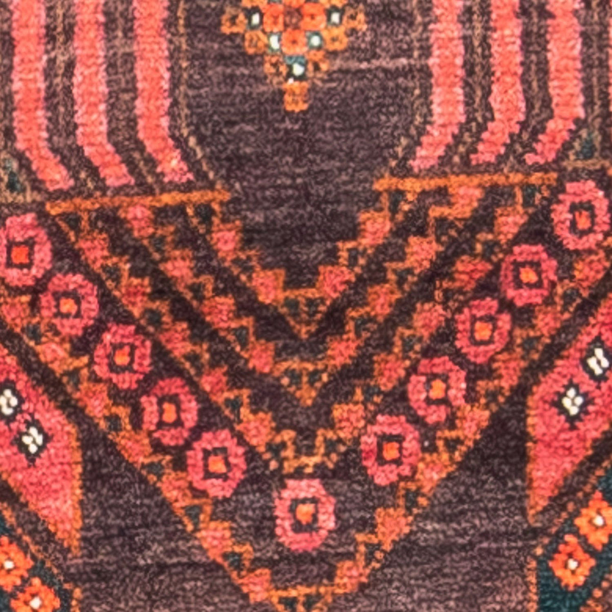 Runner Perser Rug - Nomadic - 294 x 118 cm - red