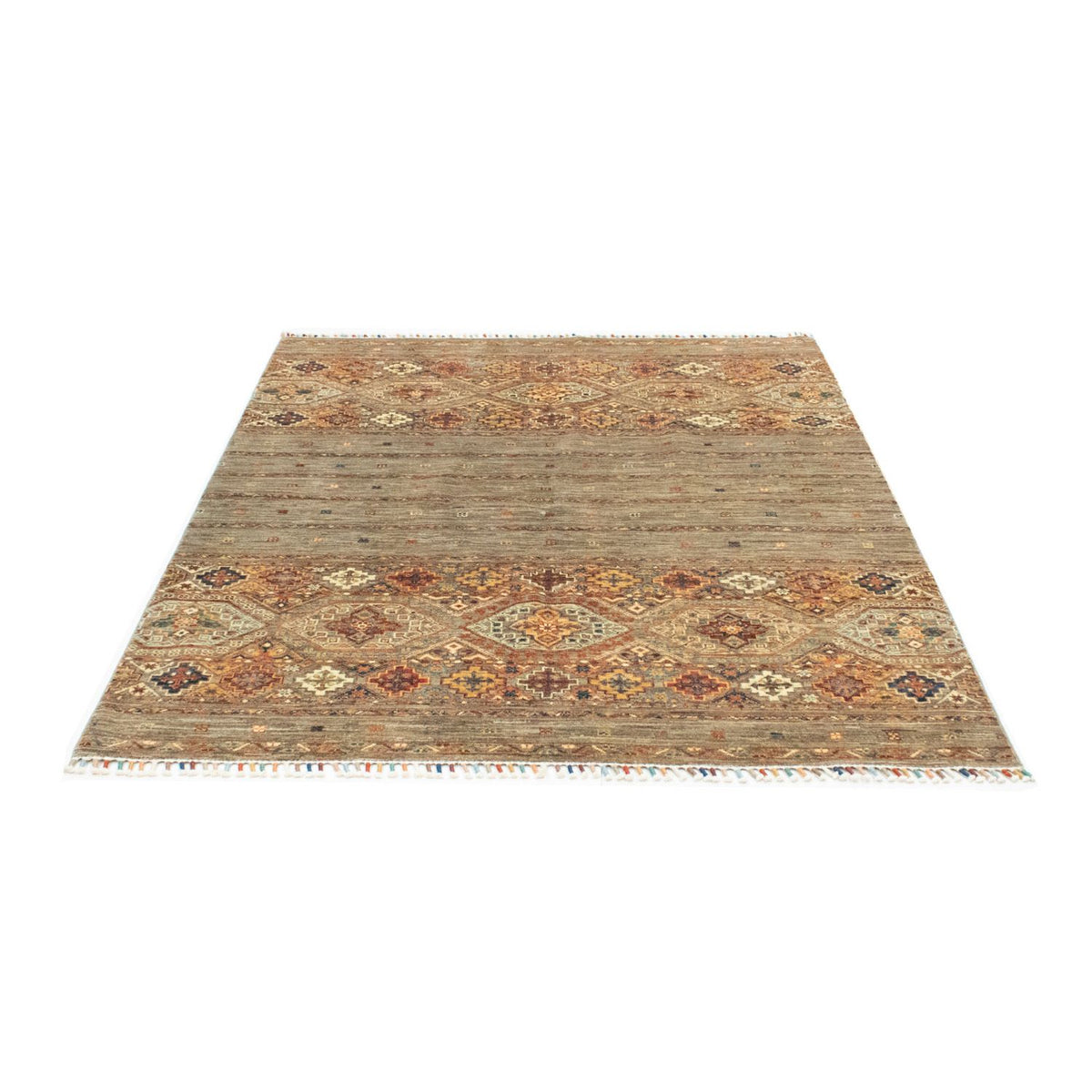 Ziegler Rug square  - 167 x 144 cm - light chocolate