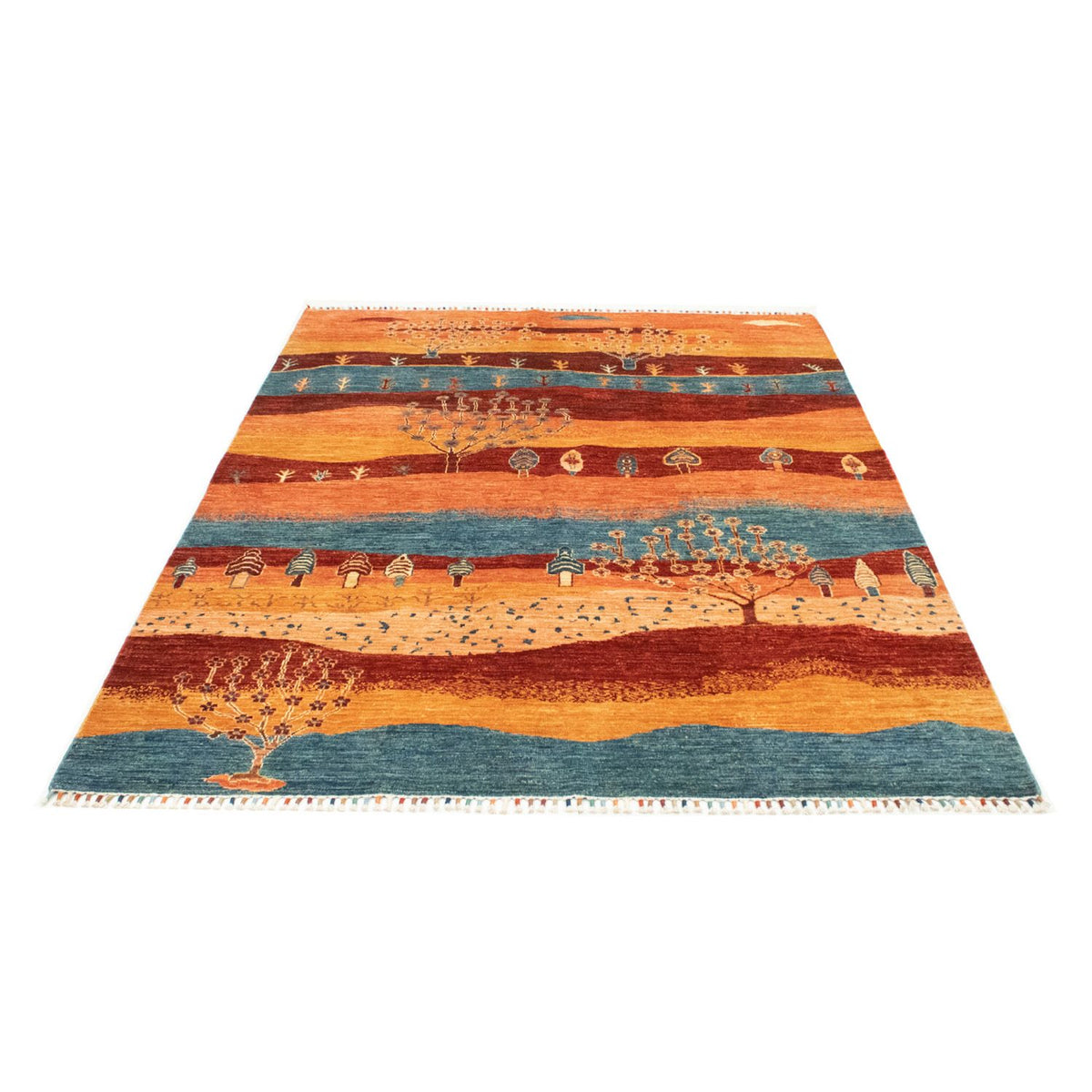 Gabbeh Rug - Loribaft Perser - 204 x 150 cm - multicolored