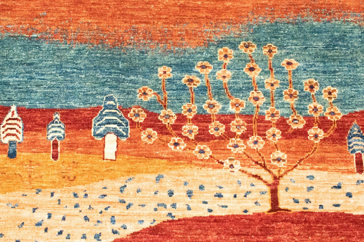 Gabbeh Rug - Loribaft Perser - 206 x 157 cm - multicolored