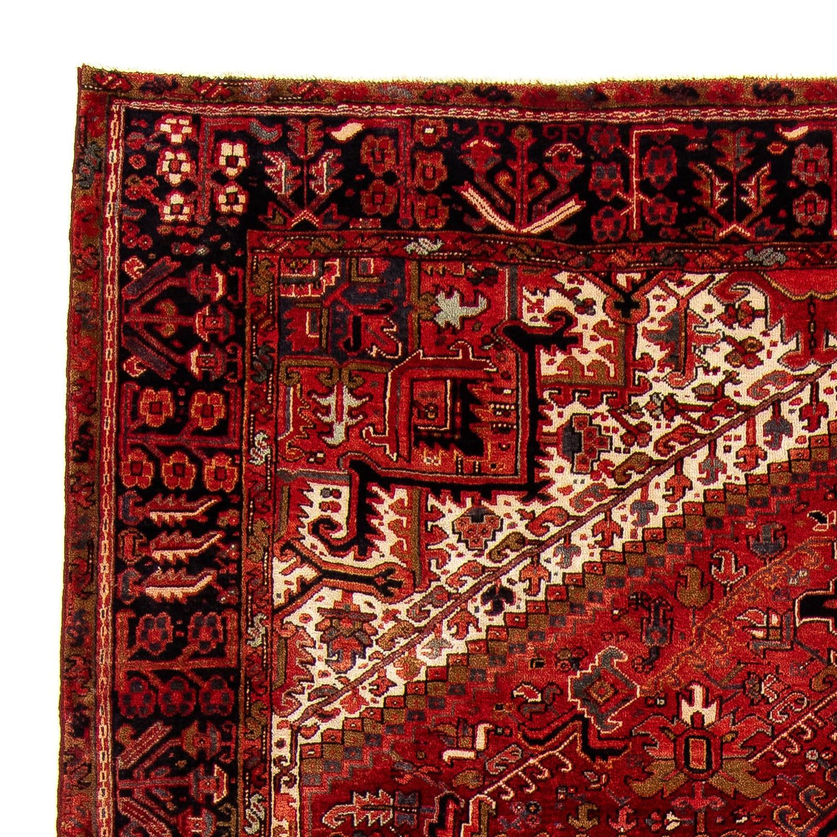 Perser Rug - Nomadic - 387 x 307 cm - dark red