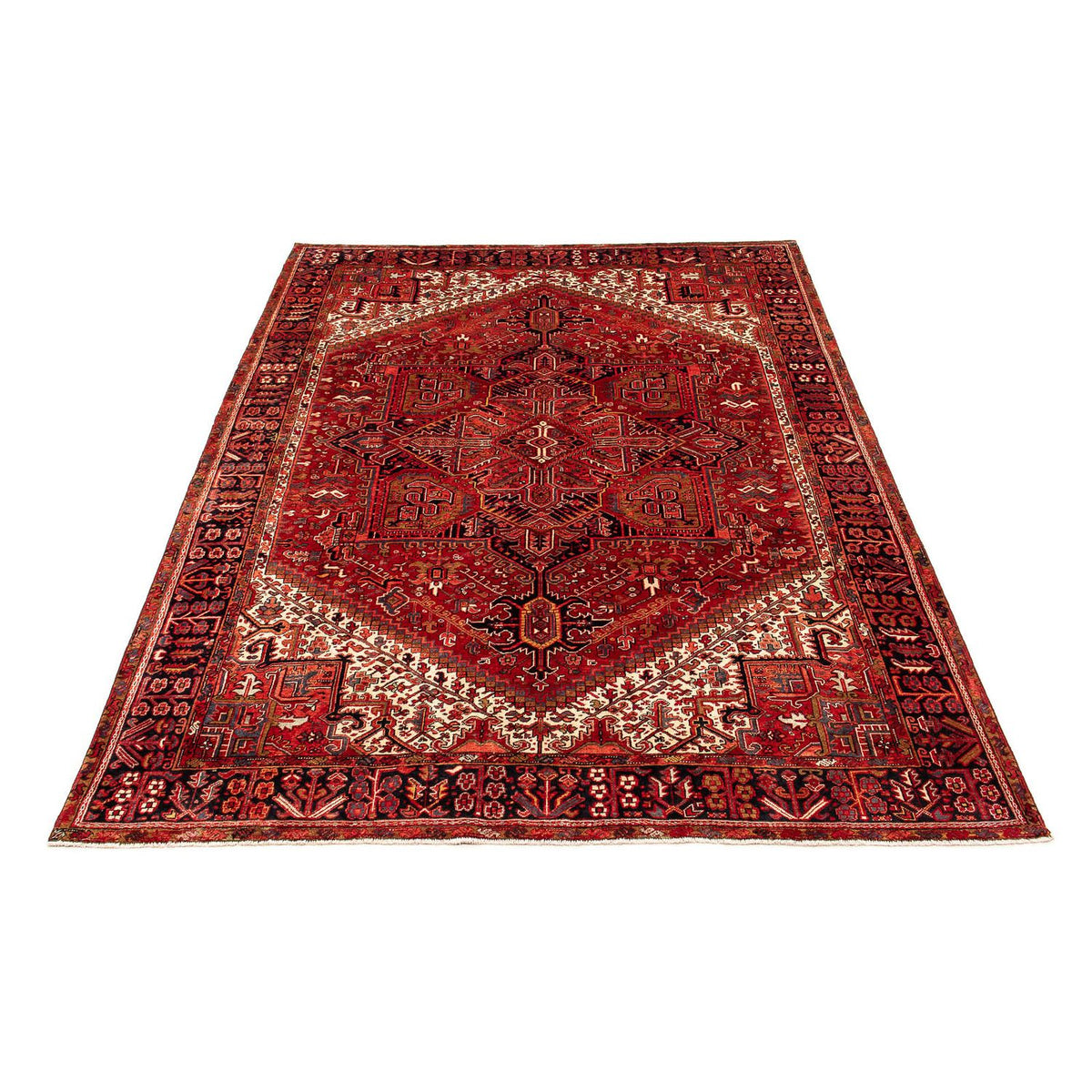 Perser Rug - Nomadic - 387 x 307 cm - dark red