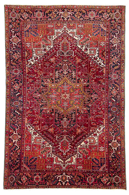 Perser Rug - Nomadic - 344 x 240 cm - red