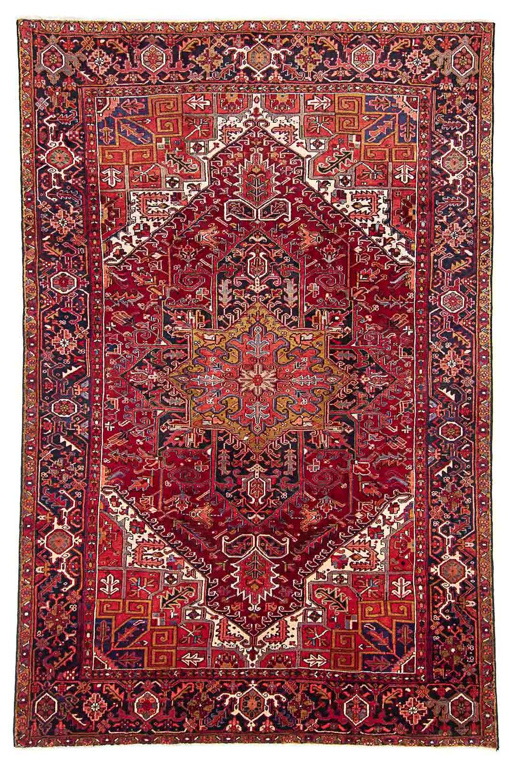 Perser Rug - Nomadic - 344 x 240 cm - red