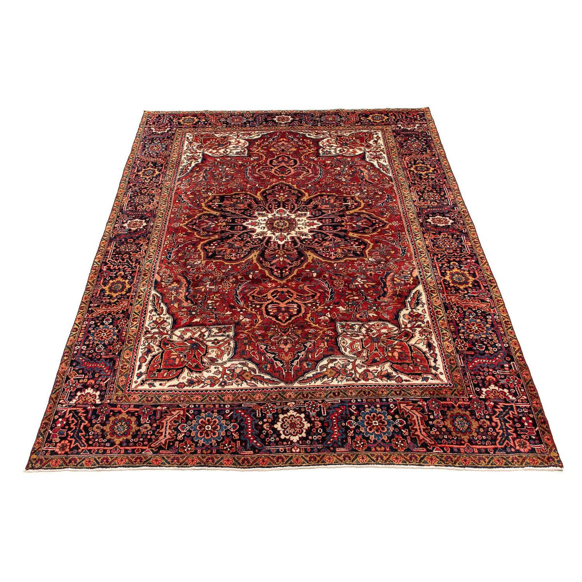 Perser Rug - Nomadic - 373 x 268 cm - dark red