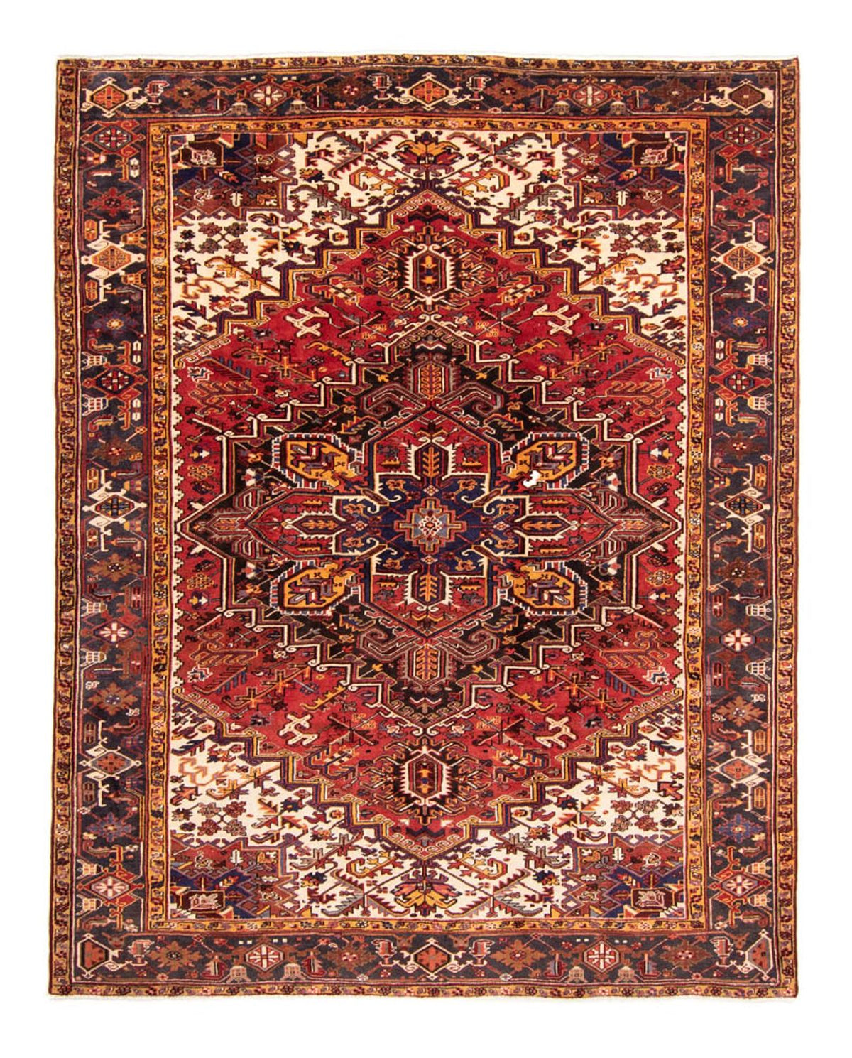 Perser Rug - Nomadic - 329 x 254 cm - dark red