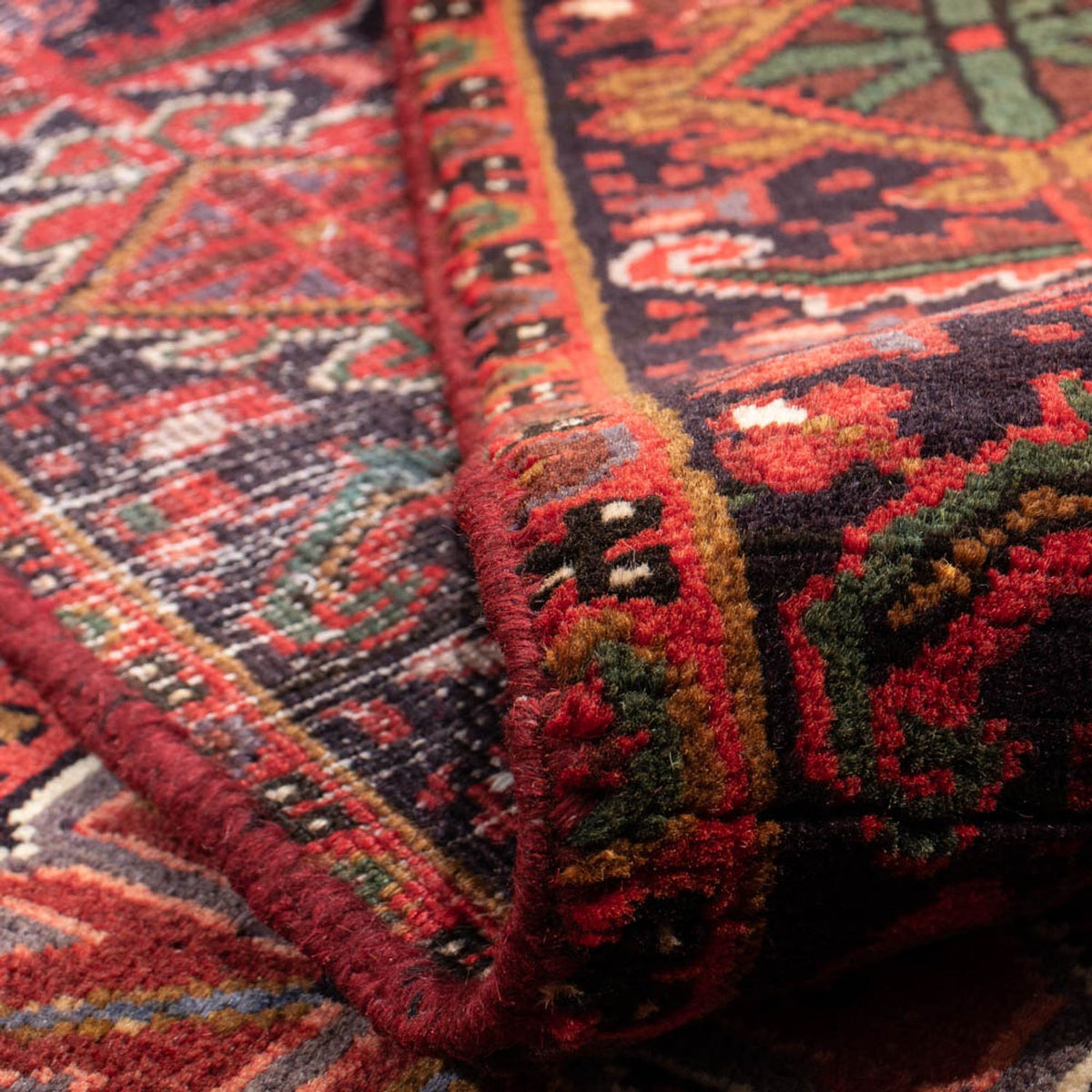 Perser Rug - Nomadic - 326 x 230 cm - dark red