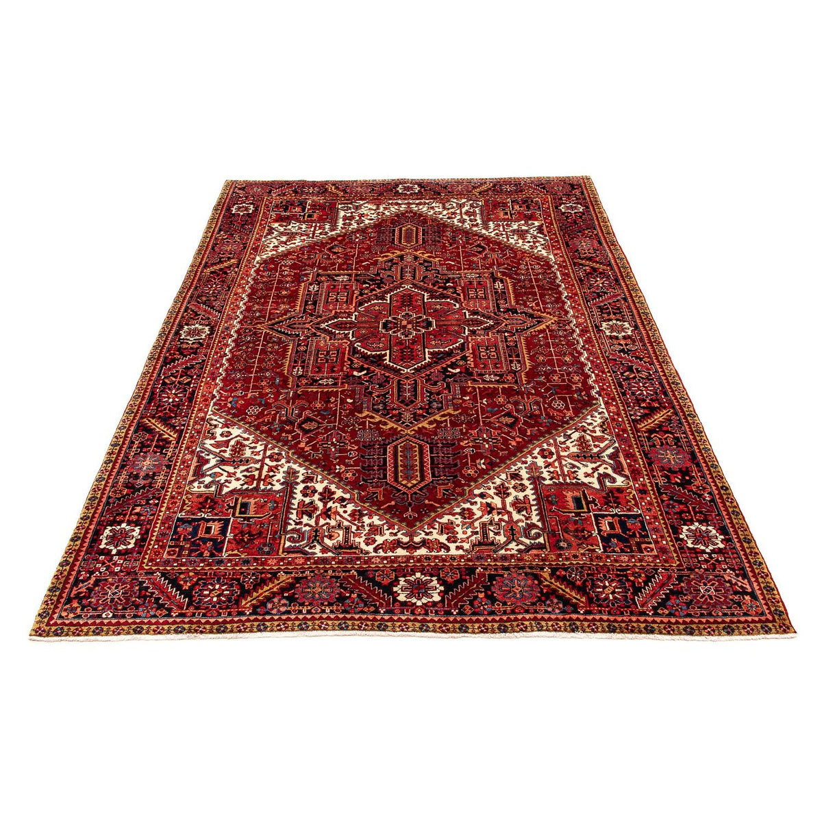Perser Rug - Nomadic - 393 x 304 cm - dark red