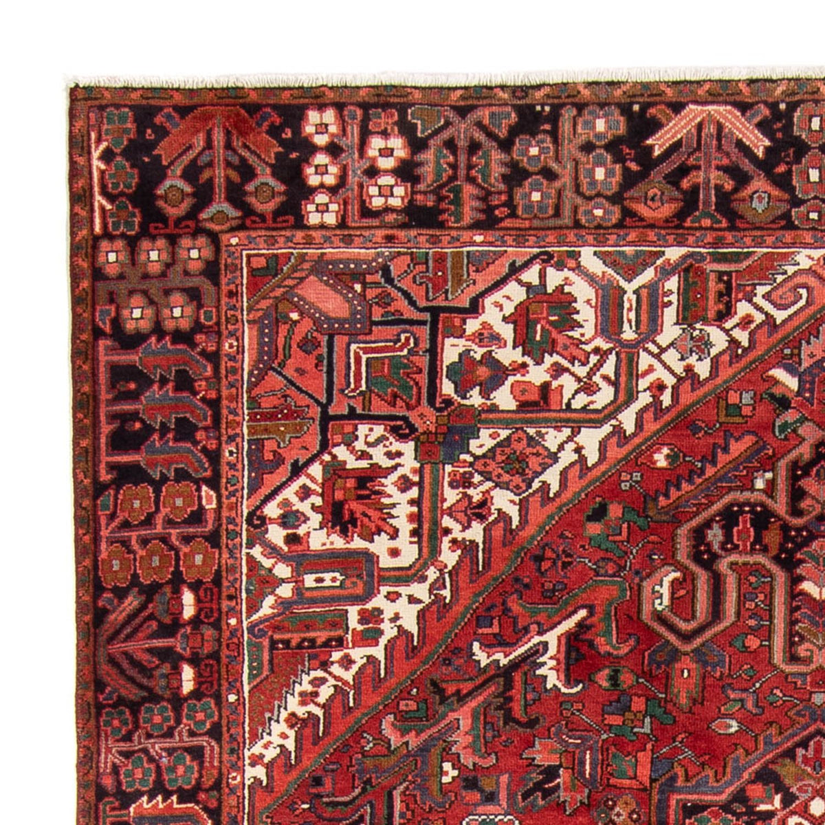 Perser Rug - Nomadic - 343 x 233 cm - dark red