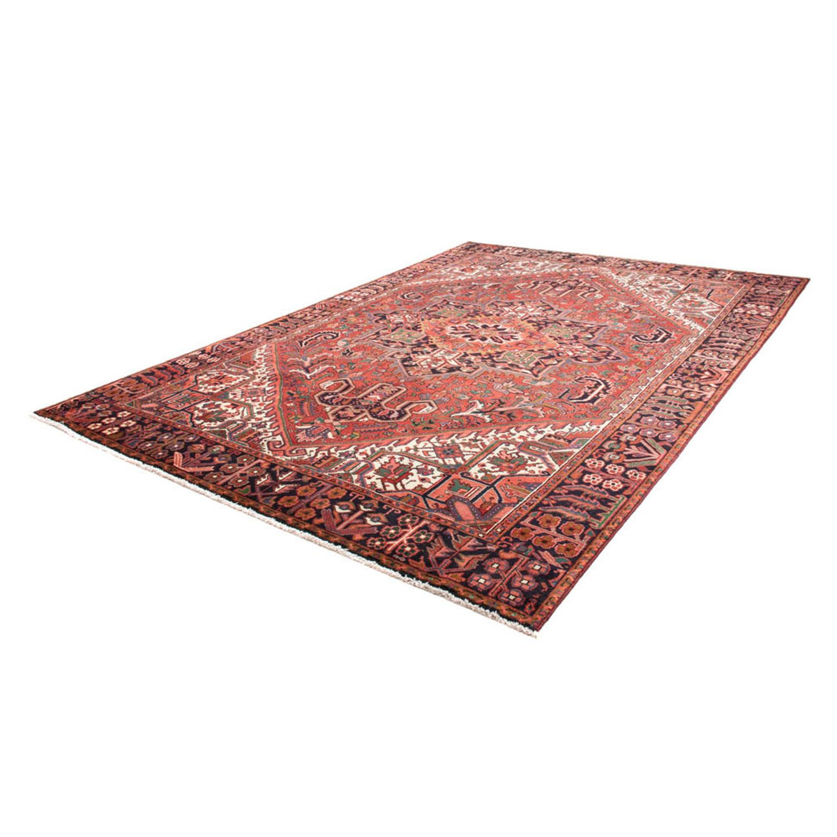 Perser Rug - Nomadic - 343 x 233 cm - dark red