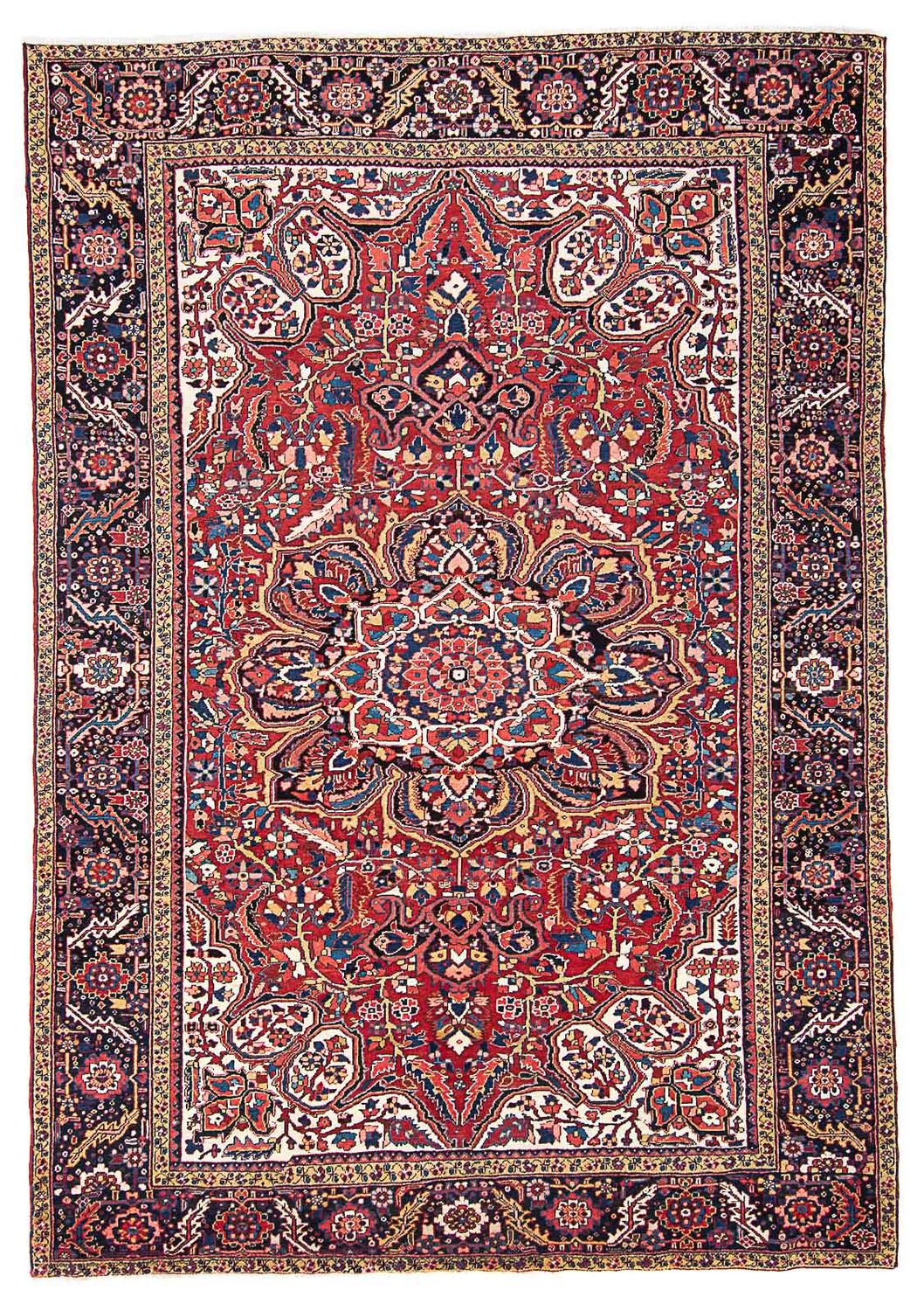 Perser Rug - Nomadic - 376 x 270 cm - red