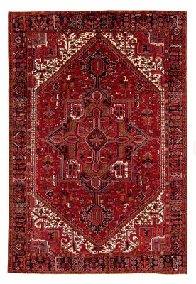 Perser Rug - Nomadic - 398 x 298 cm - dark red