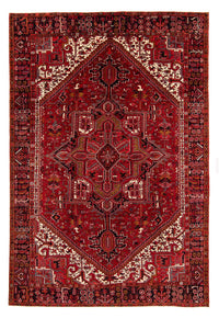 Perser Rug - Nomadic - 398 x 298 cm - dark red