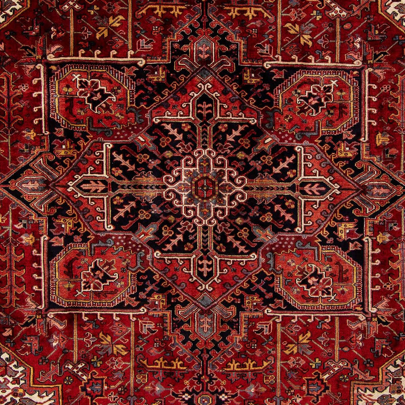 Perser Rug - Nomadic - 380 x 310 cm - dark red