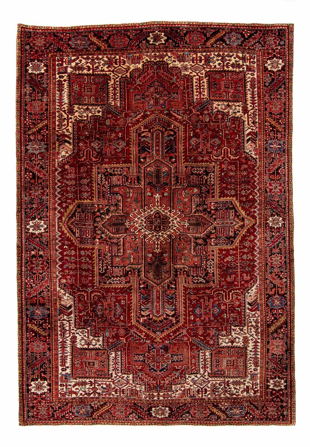 Perser Rug - Nomadic - 397 x 304 cm - dark red