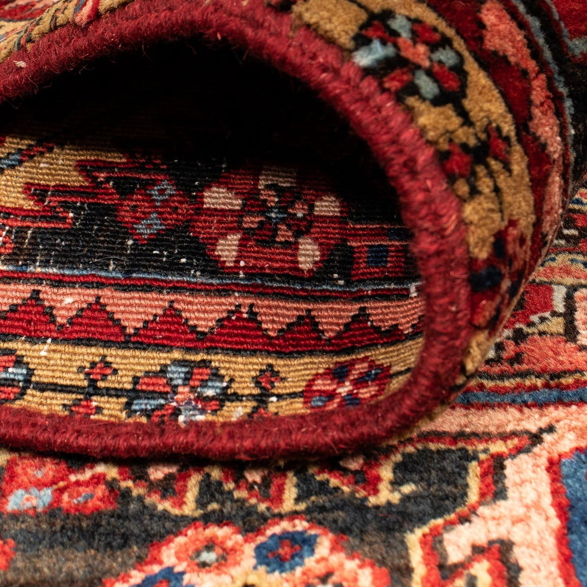 Perser Rug - Nomadic - 397 x 304 cm - dark red